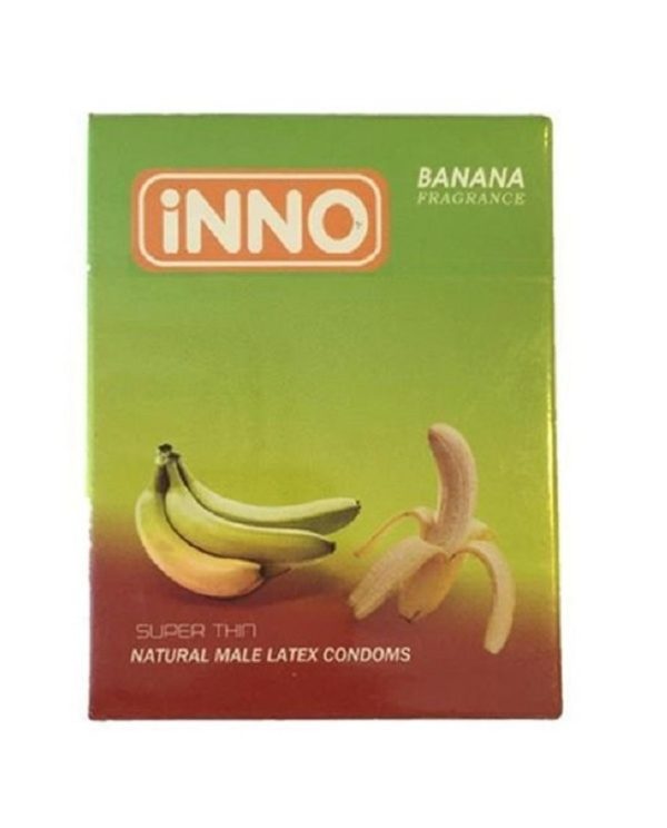 Banana flavour condom
