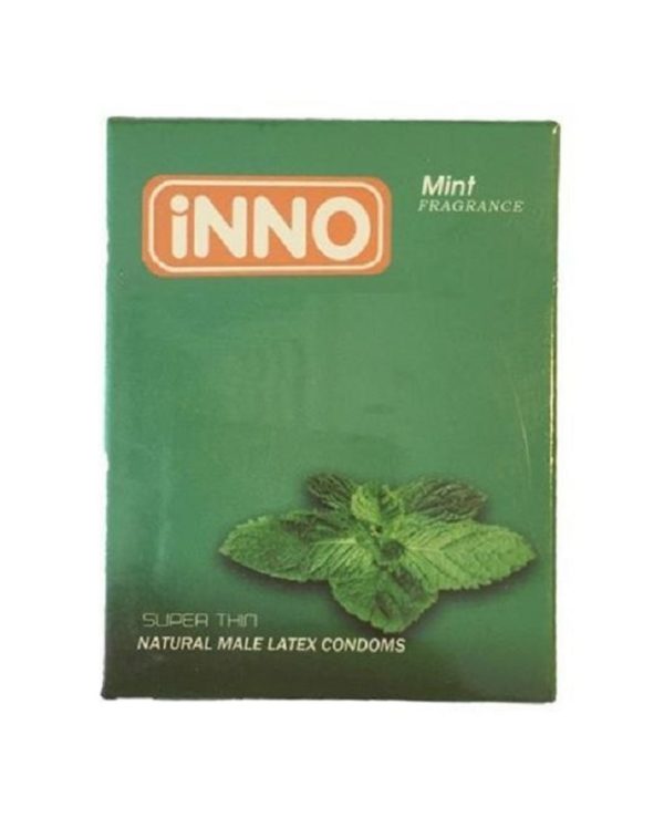 Mint flavour condom