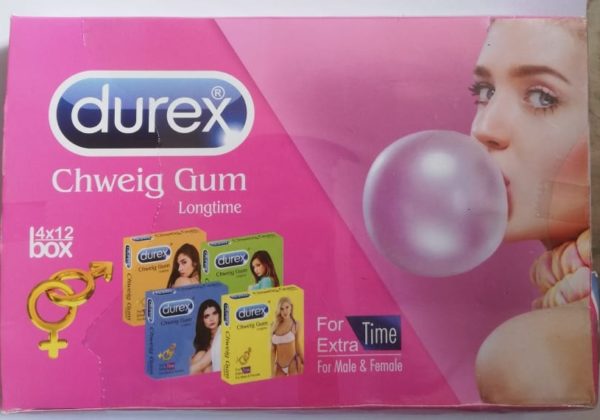 Female sex bubble gum
