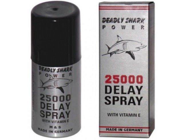 deadly shark 25000 long time delay spray